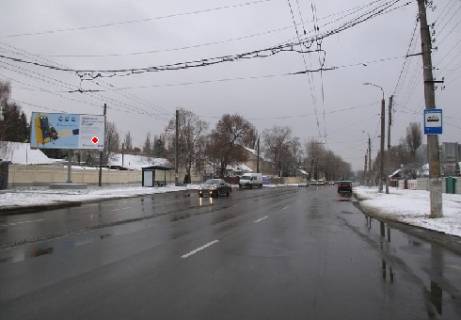 Билборд B в Чернигове Шевченко ул. -  Василия Дунина-Борковского ул., к центру фото 1