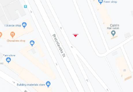 Билборд A в Киеве, 3x6  Братиславська вул., 24 схема