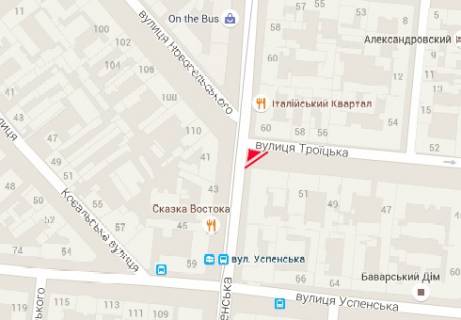 Scrolller, Scroll A in Odessa Preobrazenskaa st. - Troickaa st., 49/51 - 320378 scheme