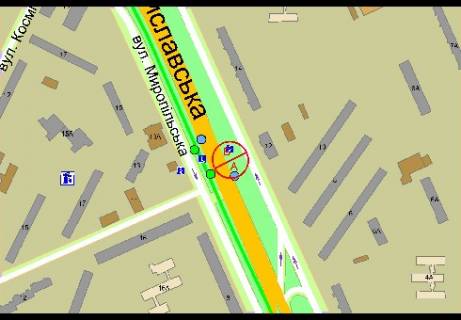 Prismatron, Prism A in Kyiv, 3x6  Bratislavskaa st., 12 (naprotiv) - Bojcenko Aleksandra st., ot Brovarskogo av. - 303028 scheme