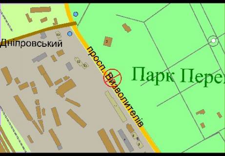 Билборд B в Киеве, 3x6  просп. Георгія Нарбута (Визволителів)., Победы Парк схема