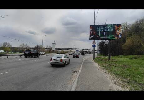 Video Billboard A in Kyiv, 3x6  Naddnepranskoe sosse, (Vydubickij monastyr', dvizenie k Uznomu mostu) - 340592 Photo 1