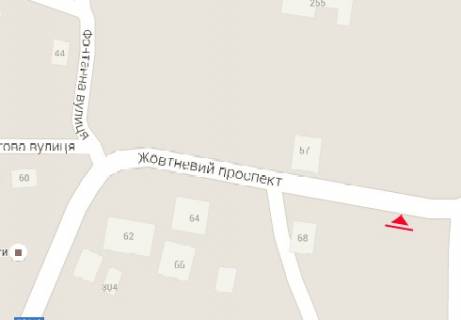 Билборд  в Николаеве, 3x6  Богоявленський (Жовтневий) пр. - Торгова вул. схема