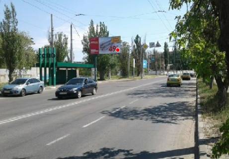 Билборд B в Херсоне, 3x6  Островская ул. - Суднозаводская ул.   фото 1