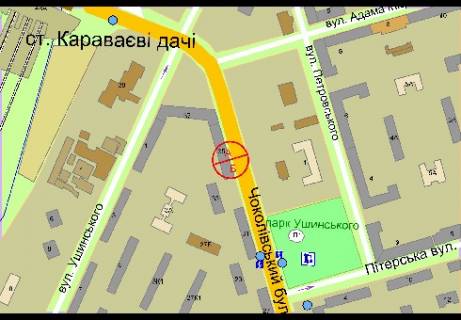 Скроллер A в Киеве, 2.32x3.14  Чоколовский б-р, 35 - 339867 схема