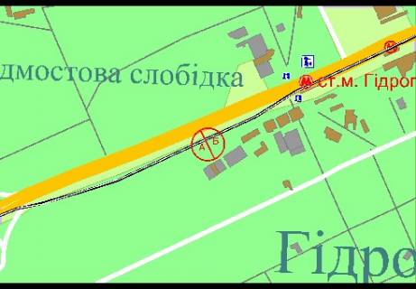 Скроллер A в Киеве Броварской пр., 3 (на левый берег, 80 м до ст.м. "Гидропарк") - 303247 схема