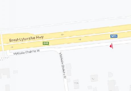 Билборд A в Киеве, 3x6  Берестейське шосе, 19а схема
