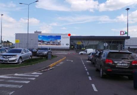Брандмауэр A в Киеве, 5x15  Фасад Терминала D, улица (Терминал D) фото 1
