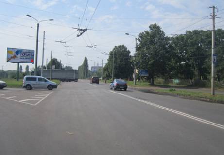 Билборд B в Луцке, 3x6  Львовская ул. - Окружная ул., кольцо, въезд фото 1