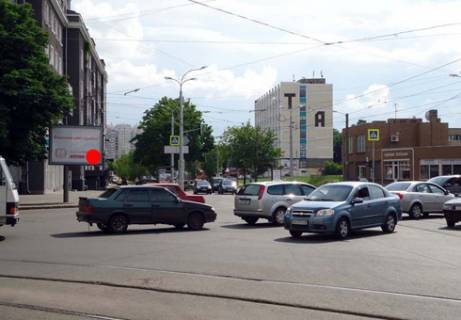 Скроллер B в Харькове, 2.32x3.14  Плехановская ул., 40 - Молочна (Кірова) ул. - 14042 фото 1