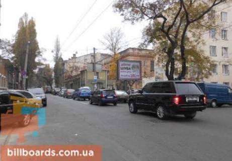 Скроллер A в Одессе, 2.32x3.14  Канатная ул. - Святослава Караванського вул. (Жуковського) - 13486 фото 1