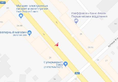 Бэклайт B в Чернигове Миру просп., 24 схема