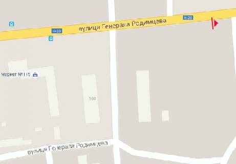 Білборд, Бігборд (Борд)  B у Кропивницький (Кіровоград), 3x6  Героїв Маріуполя вул. (Генерала Родимцева)., 123 схема