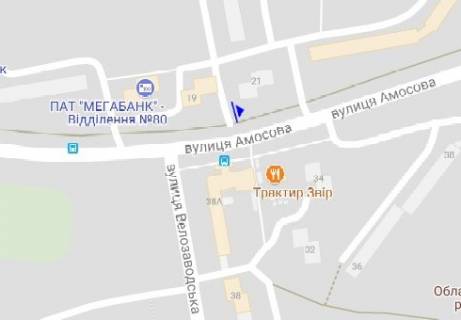 Билборд A в Харькове, 3x6  Корчагінців вул. (Корчагінців вул.), 19 схема
