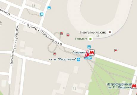 Бэклайт A в Харькове Плехановська вул., 65 - Плехановський пров. схема