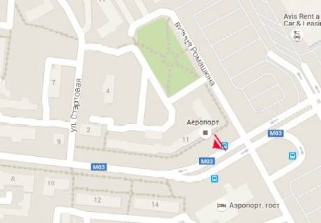 Ситилайт B в Харькове, 1.8x1.2  Антонова вул. (Аерофлотська)., 11 - Мрії (Ромашкіна) вул. (остановка) схема