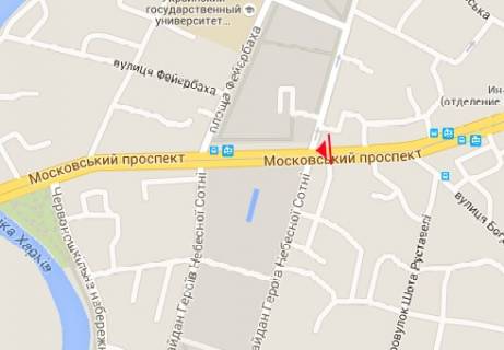 Ситилайт B в Харькове просп. Героїв Харкова (Московський)., 47 схема
