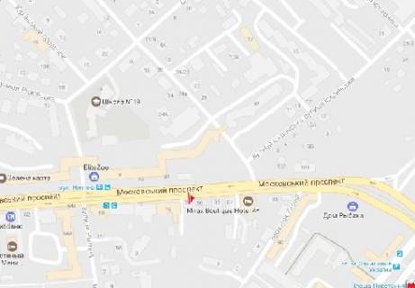 Бэклайт B в Харькове Героїв Харкова просп. (Московський просп.), 78 схема