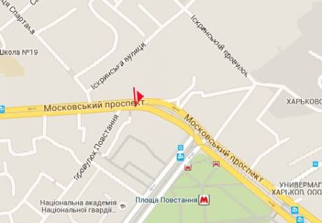 Скролер, Скрол A у Харкові просп. Героїв Харкова (Московський)., 111 - 14014 схема