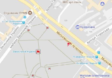 Скролер, Скрол A у Харкові, 2.32x3.14  просп. Героїв Харкова (Московський)., 94 - 128739 схема