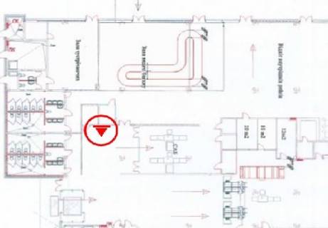 Нестандарт A в Киеве, 3.5x3  Зал проверки авиабезопасности, 1 этаж (Терминал D) схема