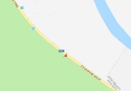 Билборд B в Конче-Заспе, 3x6  Столичне шосе 22км схема