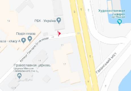 Беклайт A у Києві Григорія Сковороди вул., 21 схема
