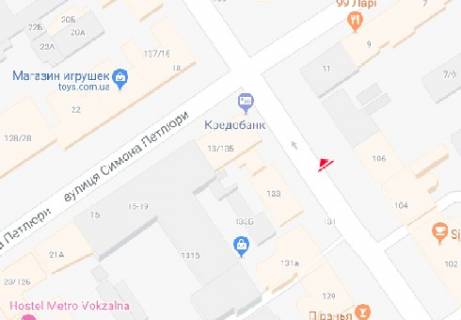 Беклайт B у Києві Саксаганського вул., 106 схема
