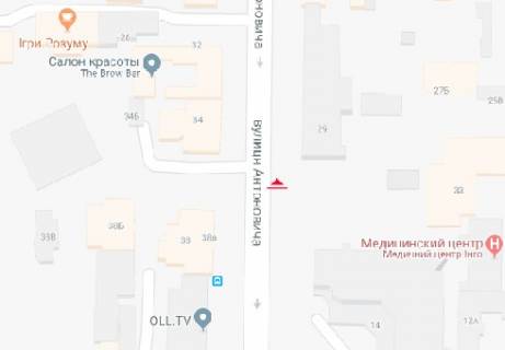 Бэклайт A в Киеве Антоновича вул. (Горького вул.), 33б схема