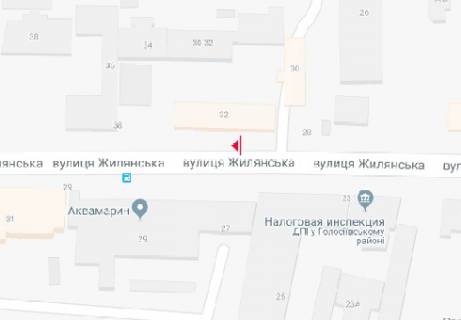 Бэклайт A в Киеве Жилянська вул., 30-32 схема