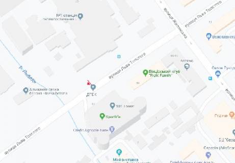 Бэклайт B в Киеве Гетьмана Павла Скоропадського вул. (Льва Толстого)., 57 схема