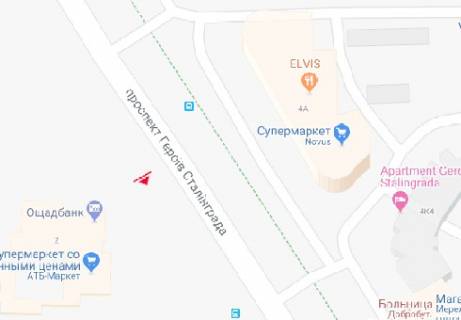 Призма B в Киеве, 3x6  Володимира Івасюка просп. (Героїв Сталінграда просп.), 4а - 478168 схема