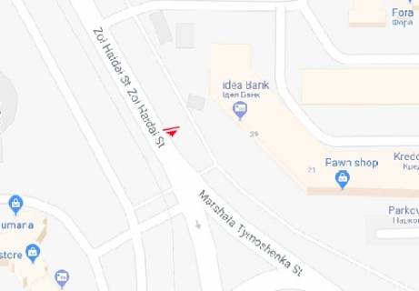 Призматрон, Призма A у Києві, 3x6  Левка Лук’яненка вул. (Маршала Тимошенка)., 21 - 183613 схема