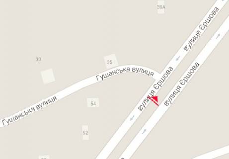 Билборд A в Луцке, 3x6  Яремчука Назарія (колишня Єршова) вул. , роздільник (1) схема