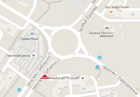 Билборд B в Луцке, 3x6  Соборности пр., 1 схема