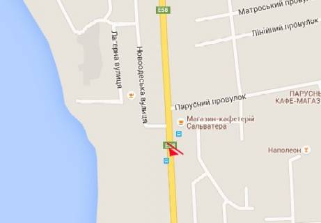 Билборд A в Николаеве, 3x6  Героїв Сталінграда просп., 21 схема