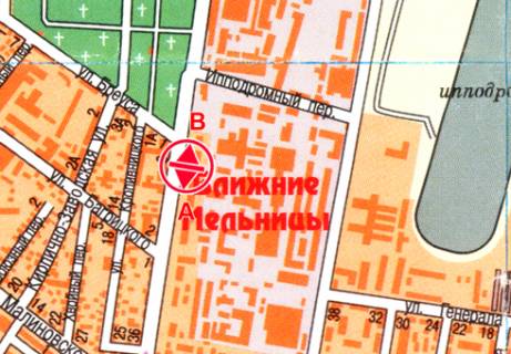 Билборд A в Одессе, 3x6  Люстдорфська дорога, 11/2 - Бреуса вул. схема