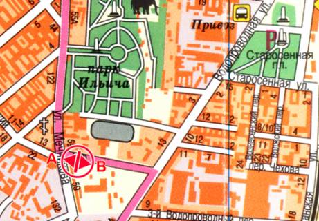 Билборд B в Одессе, 3x6  Високий пров., 24 схема