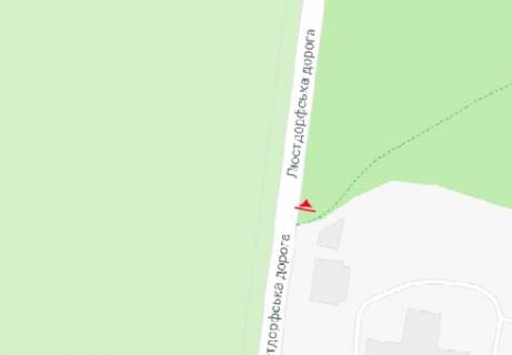 Білборд, Бігборд (Борд)  B у Одесі, 3x6  Люстдорфська дорога, 10 навпроти схема
