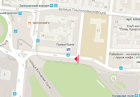 Ситилайт B в Одессе, 1.2x1.8  Італійський б-р., 6 схема