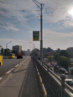 Ситилайт A в Ровно міст по вул. Соборна, в напрямку Театральної площі фото 1