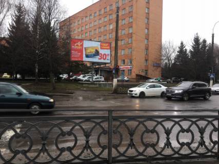 Білборд, Бігборд (Борд)  B у Рівному, 6x3  перехр. вул. Кулика і Гудачека (Макарова)-Острозького Фото 1