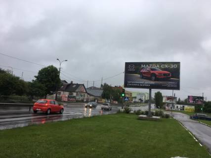 Билборд A в Ровно, 6x3  вул. Кулика і Гудачека (Макарова), 17 фото 1