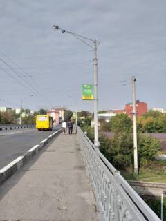 Ситилайт A в Ровно міст по вул. Соборна, в напрямку Пивзавода фото 1