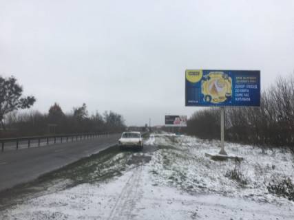 Билборд A в Вересневом, 6x3  В'їзд в м. Рівне зі сторони м. Львів фото 1