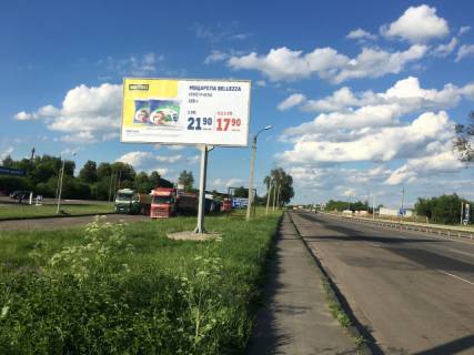 Билборд B в Вересневом, 6x3  Авіаторів, 5а (в'їзд в місто зі стор. Львова, аеропорт) фото 1