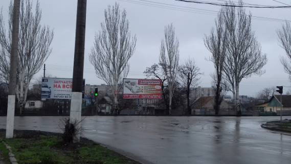 Білборд, Бігборд (Борд)  A у Мелітополі В.Інтернаціоналістів вул. / Ломоносова вул. Фото 1