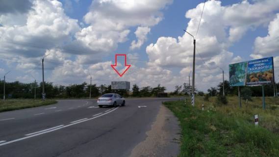 Билборд A в Мелитополе трасса М14/P37 Одесса-Новоазовск в Запорожье и Одессу фото 1