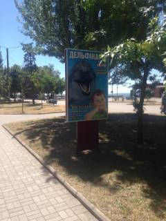 Citylight B in Berdyansk, 1,2х1,8  Gor'kogo st. (vozle kafe Bifsteks) Photo 1