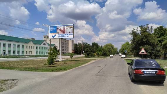 Билборд A в Приморске Морская ул. Школа (в центр) фото 1